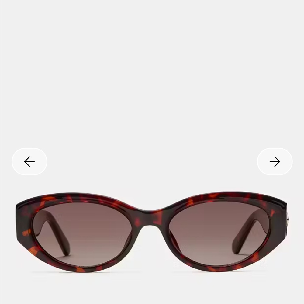 NWT KATE SPADE Zya Classic Cat Eye Sunglasses Tortoiseshell Brown NEW